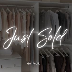 All items after me have been sold!